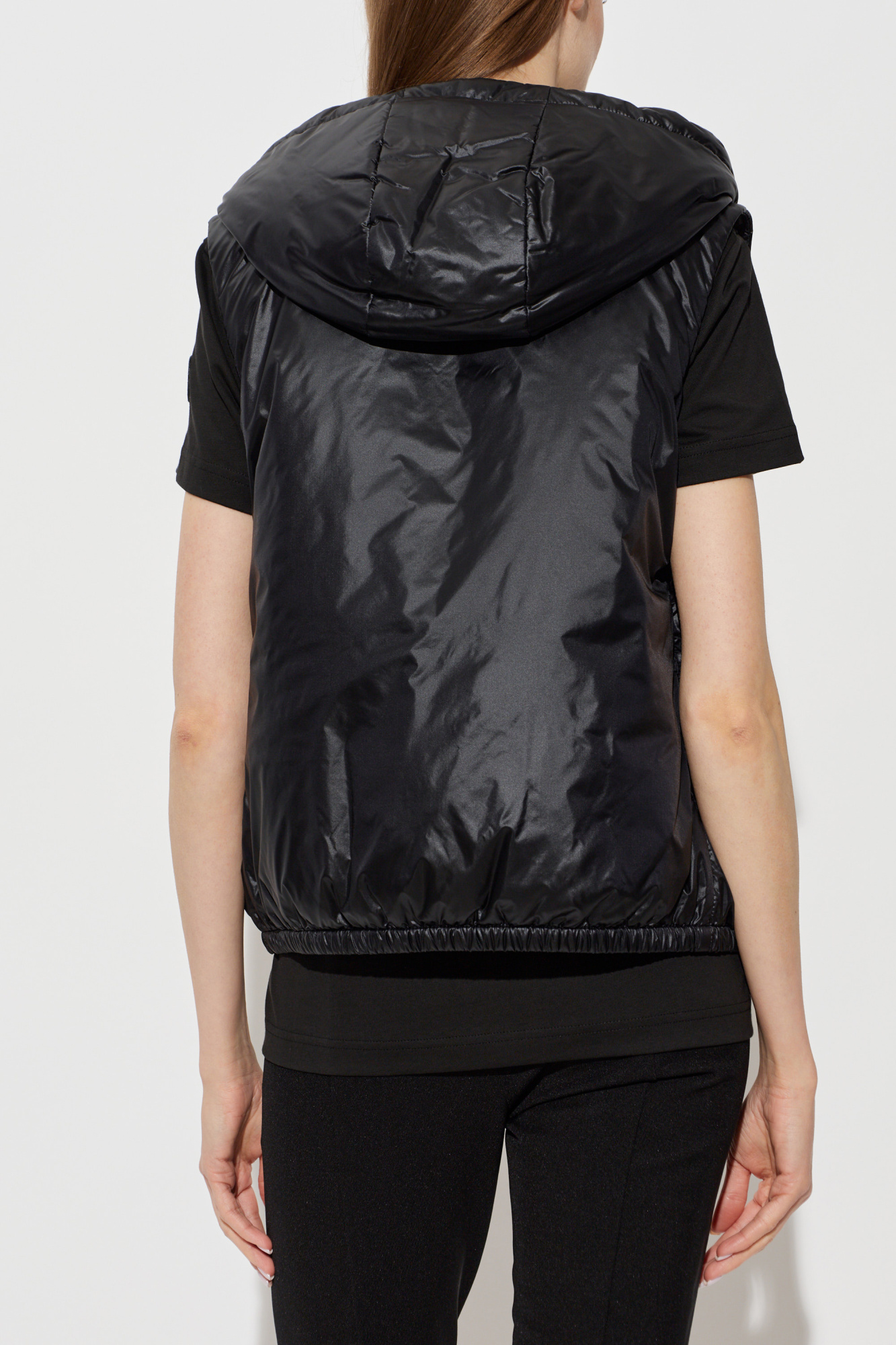 Black Quilted vest 'Lansette' Moncler - Vitkac Canada